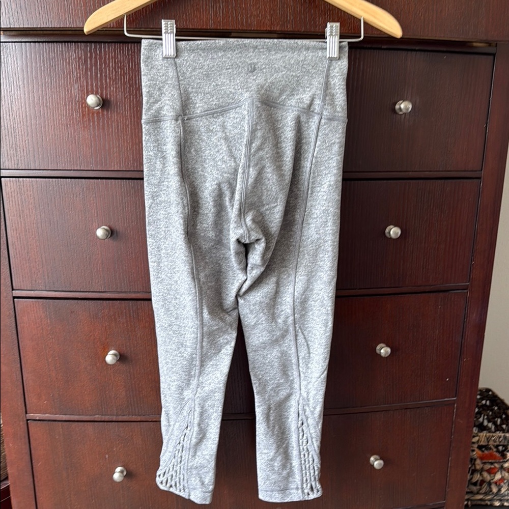 Gray Kids Leggings - Ivivva (lululemon for kids)